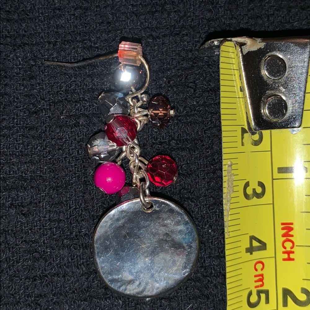 WHBM DELICATE PINK BAUBLE EARRINGS - Picture 3 of 3